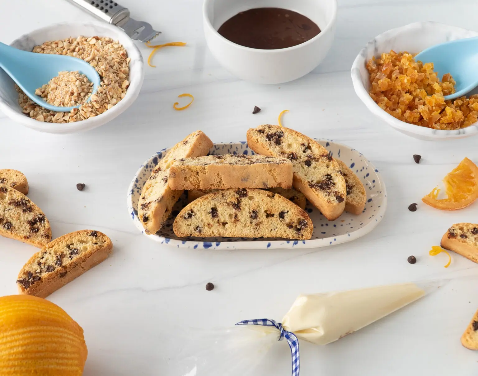 Decorating Chocolate Chip Biscuits Recipe