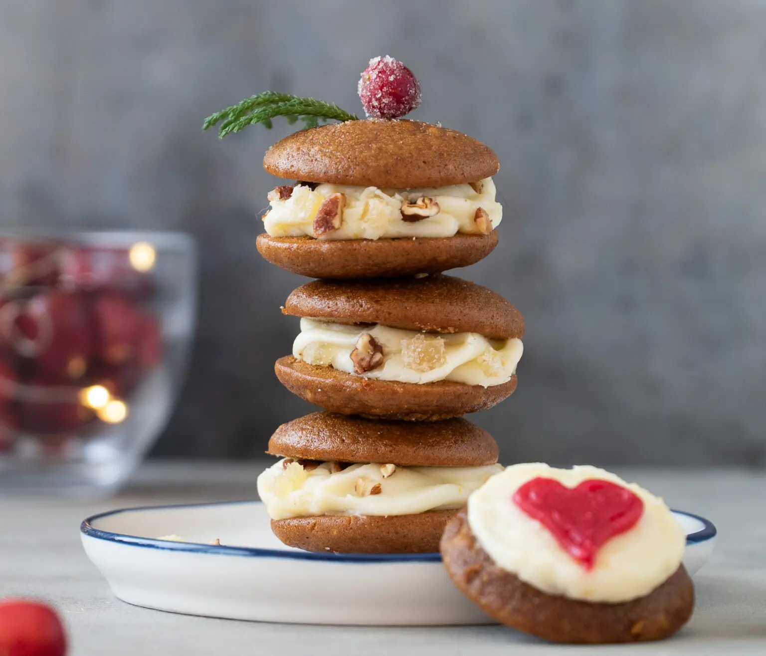 Harvest Ginger Cookies Stack