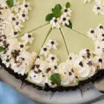 grasshopper pie close up