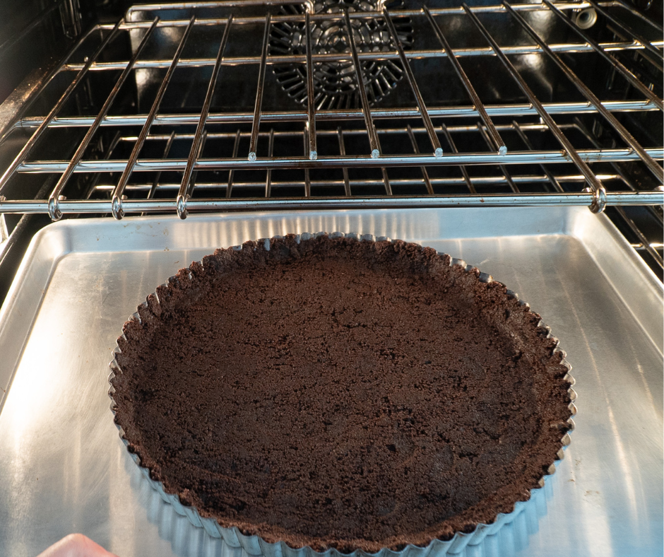 Put tart in a 375 oven