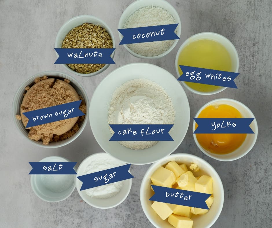 Butternut Bars Ingredients Butternut Bars Ingredients
