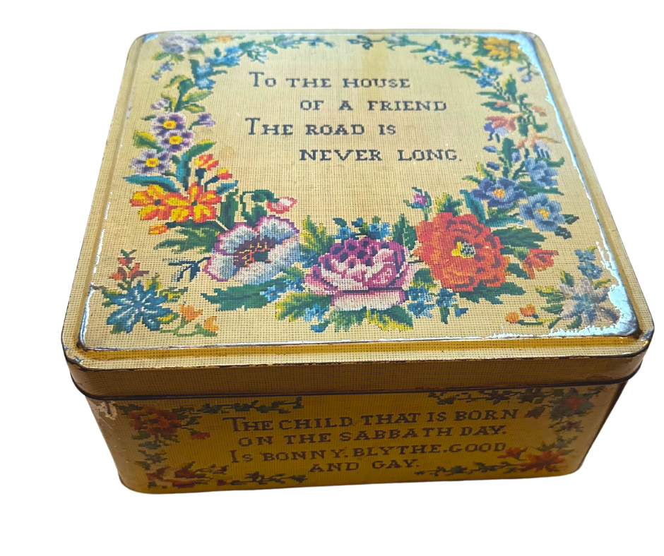 LydiaCookieTin Vintage Cookie Tin