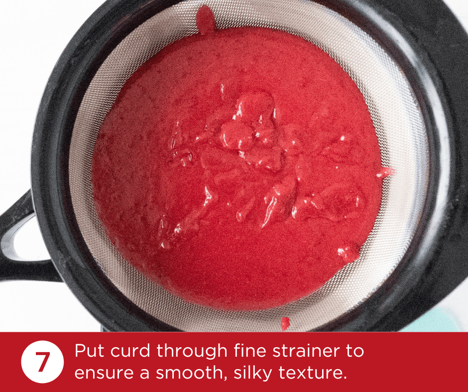 Strain Curd | Merry Cranberry Curd