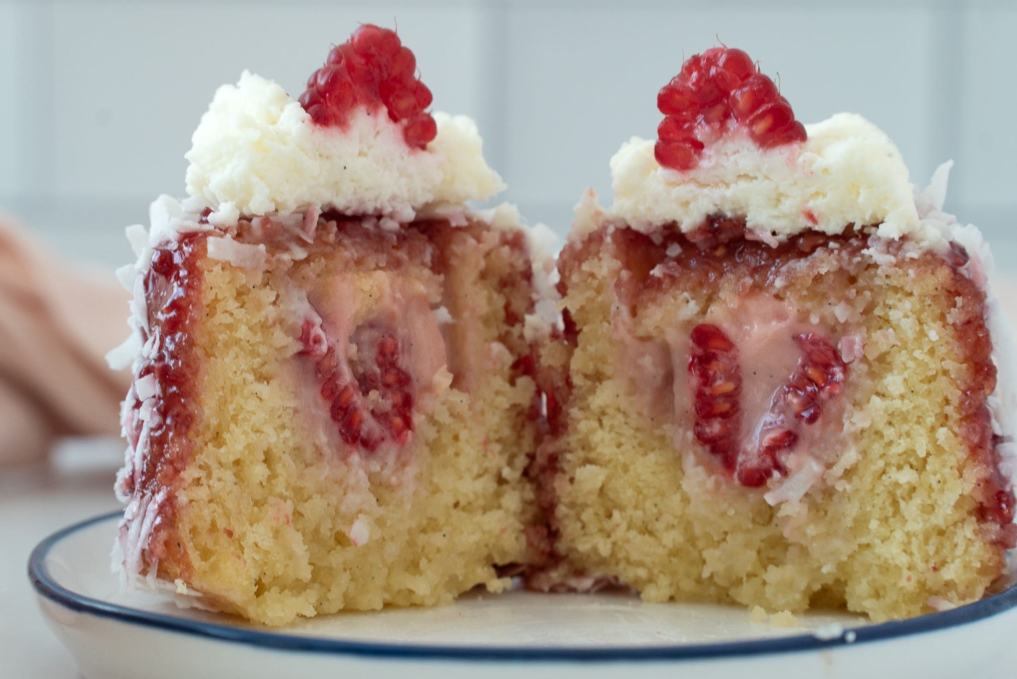 Inside Raspberry Coconut Lafayette Cake Recipe Inside Raspberry Coconut Lafayette Cake Recipe