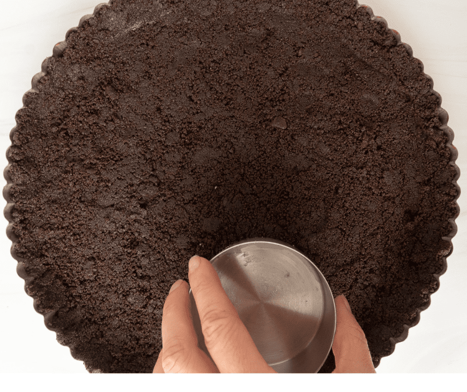 Press Crust into Tin Press Crust into Tin
