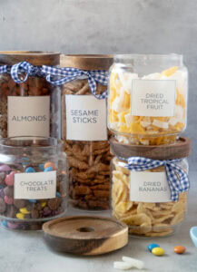 DIY Trail Mix Station : Bust the Boredom of School Snacks